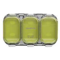 DAIWA BALIKÇI KUTUSU 3 BÖLMELİ GREEN SMOKE 11*6.7*1.1 - Daiwa