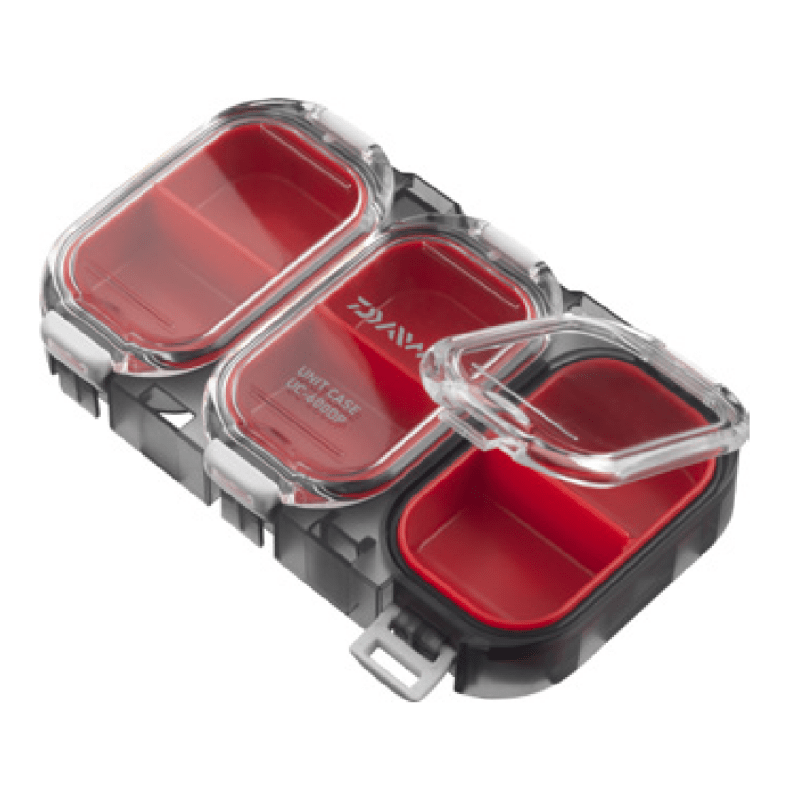 DAIWA BALIKÇI KUTUSU 6 BÖLMELİ RED SMOKE 11*6.7*1.5 - 1