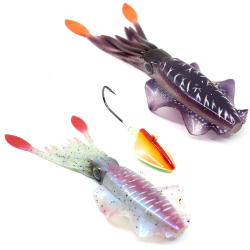 Kudos Pro Squid 20 cm (2 Adet) 170 gr Lumo Jighead - Kudos