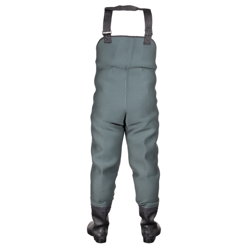 REMIXON 4.5MM NEOPREN YEŞİL PVC BOT TULUM ÇİZME - 2