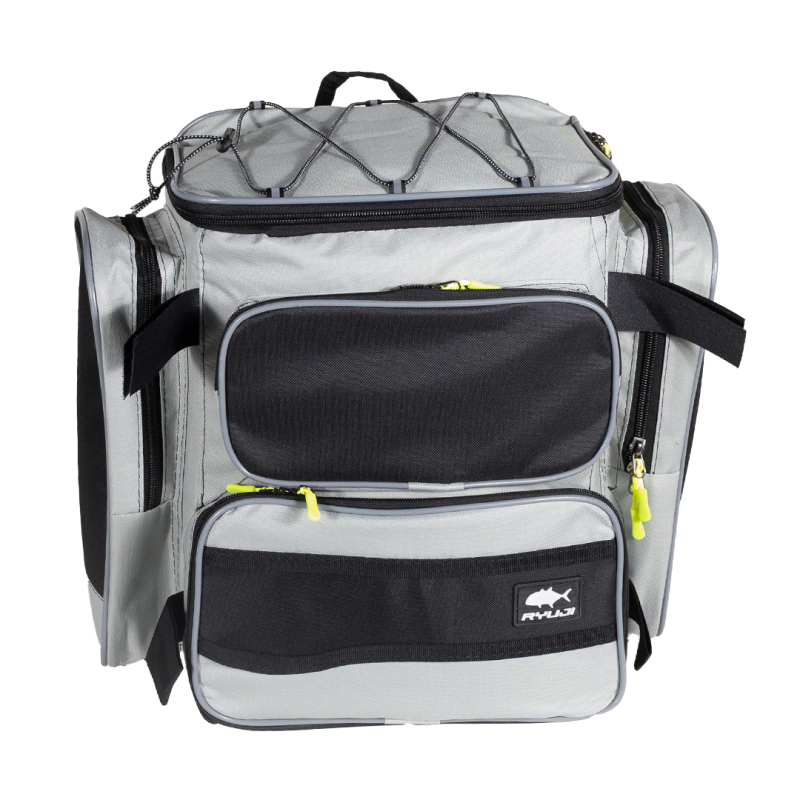 RYUJI PRO FISHER SPIN ÇANTASI GRİ-SİYAH (45*40*20CM) - 4